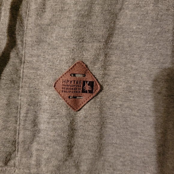 Men's Hippy Tree Zip Up Hoodie - Picture 2 of 3